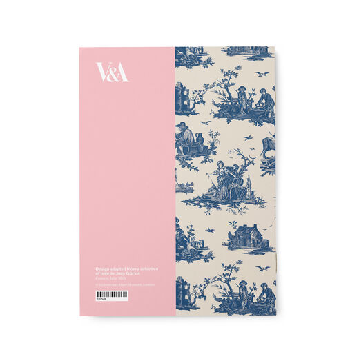 Toile de Jouy A5 notebook
